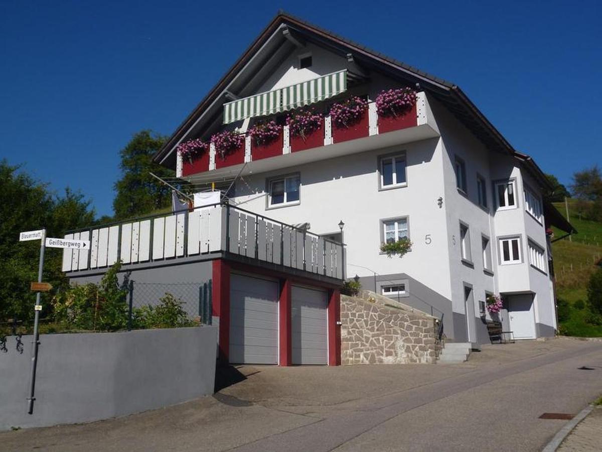 Ferienwohnung am Geißberg Kleines Wiesental Exterior foto