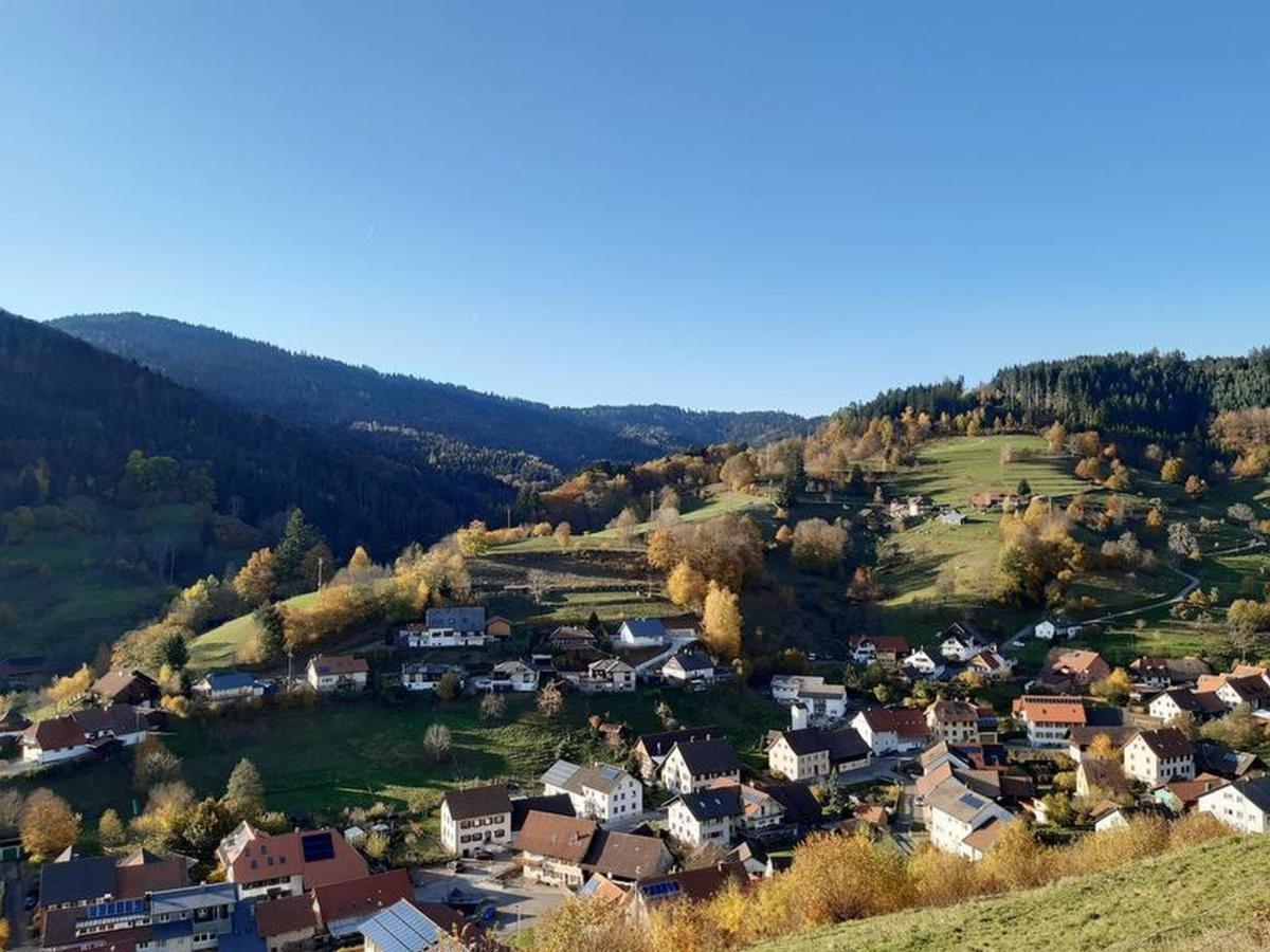 Ferienwohnung am Geißberg Kleines Wiesental Exterior foto